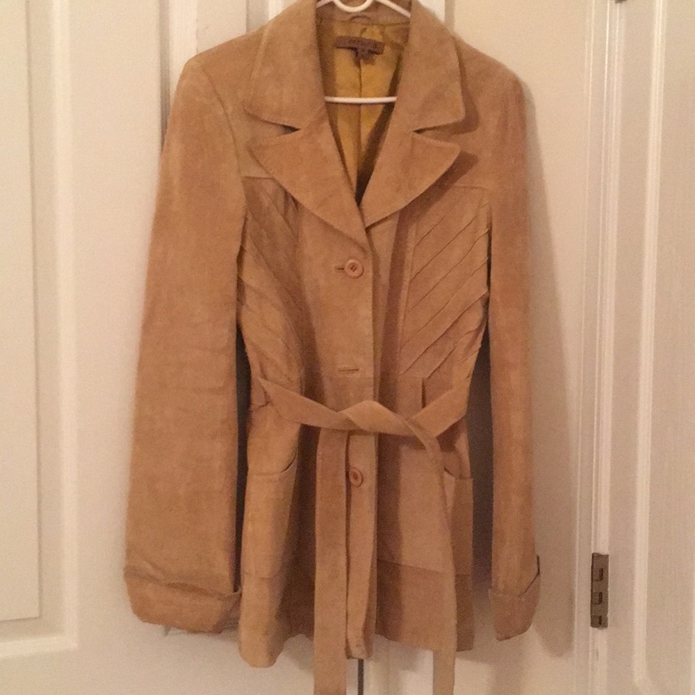 Suede Leather Jacket - image 1